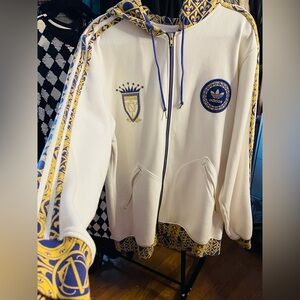 Adidas New Orleans Zip up Hoodie
